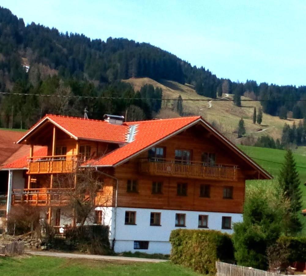 Villa Bergbauernhof Wechs Ofterschwang Exterior foto
